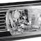 Spec-D Tuning 87-93 Ford Mustang 1 Piece Crystal Housing Headlight Chrome 2LCLH-MST87-RS - alternate 3